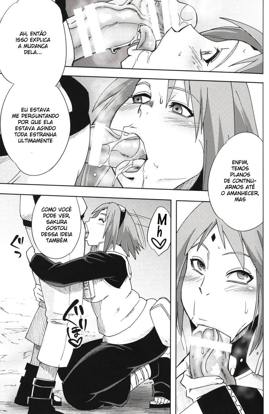 Sakura o treinamento sexual