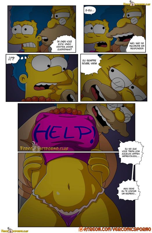 Simpsons pornô: O vovô e a nora 02