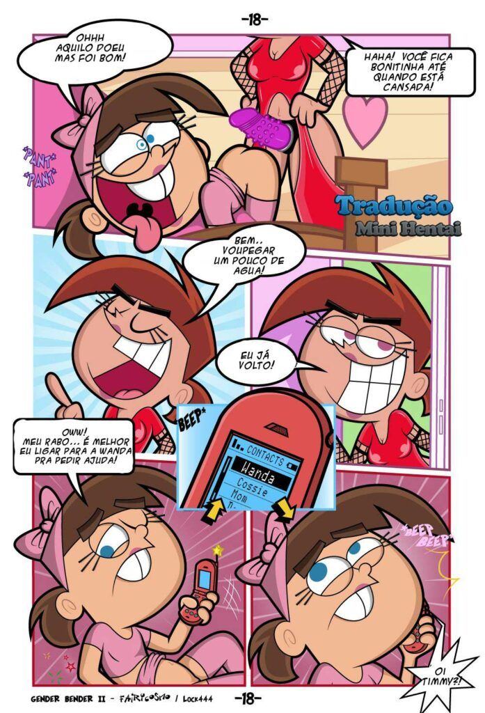 Os Padrinhos Mágicos Gender Bender 02 Cartoon Pornô SuperHQ de Sexo