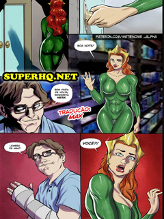 JUSTICE LEAGUE, MERA GETS BLACKMAILED