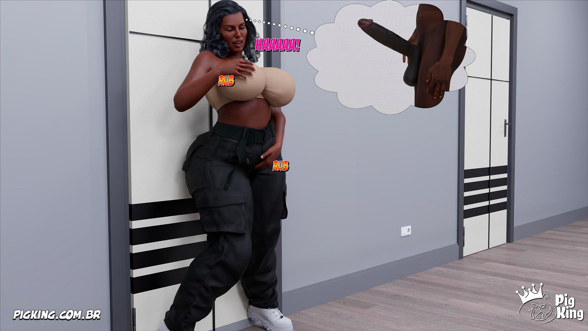 Big Black Cocks 4 - Cartoon Pornô - Página 10