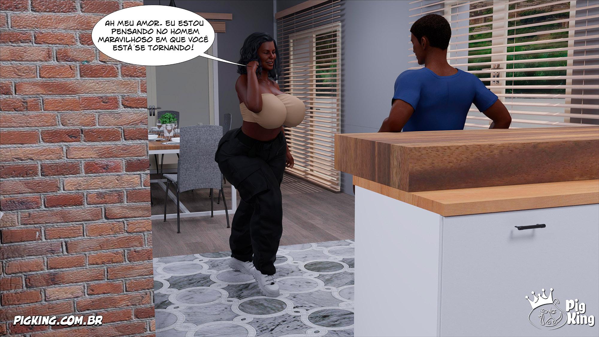 Big Black Cocks 4 - Cartoon Pornô - Página 32