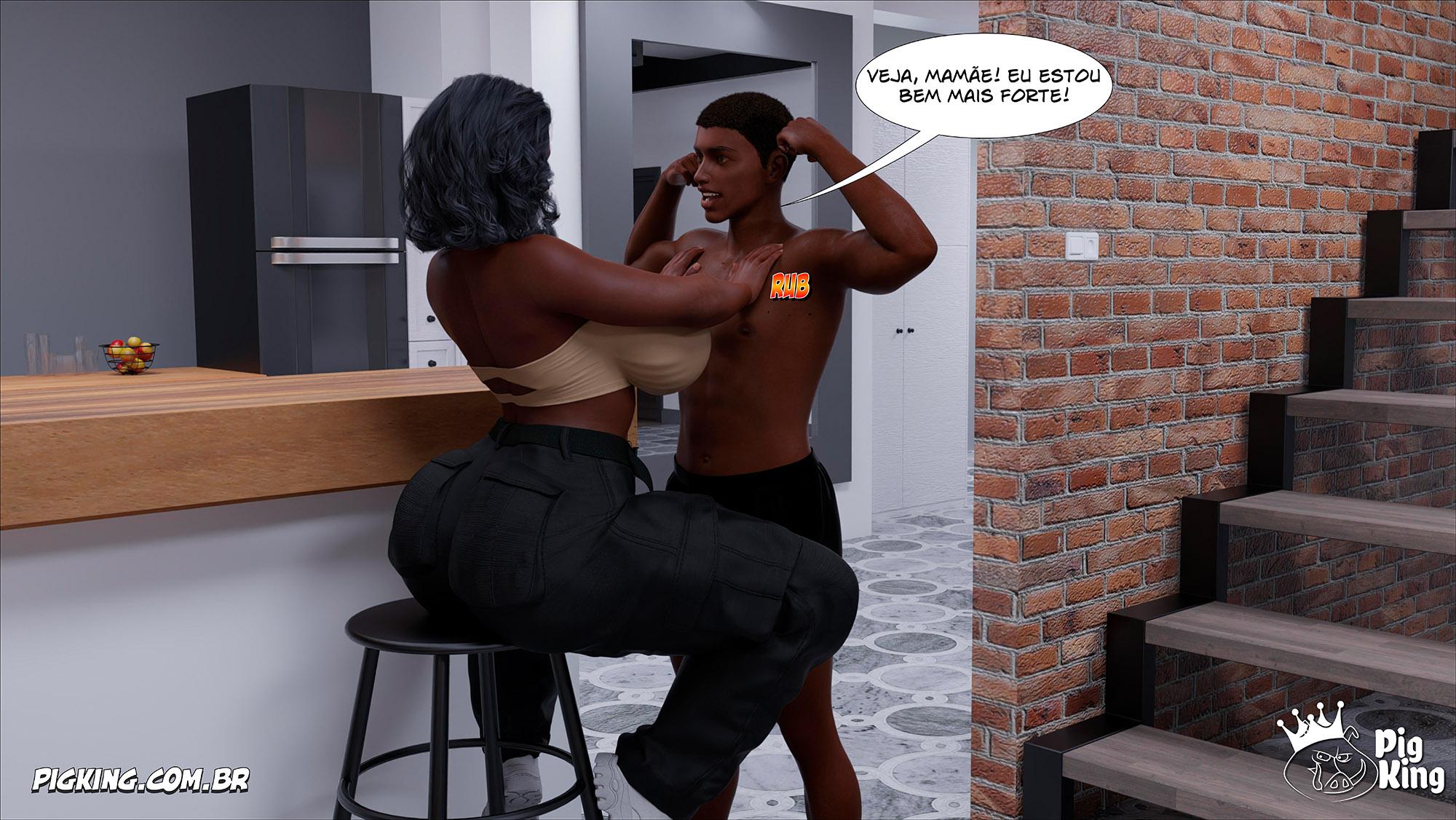 Big Black Cocks 4 - Cartoon Pornô - Página 92