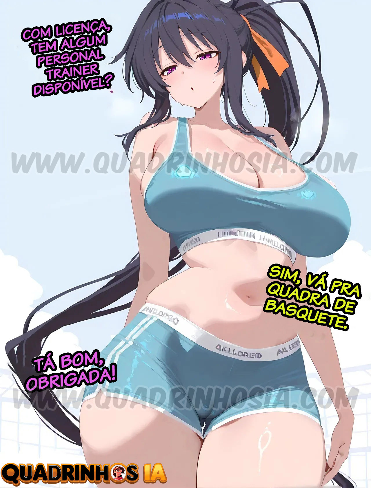 O Personal Dotado - Cartoon Pornô - Página 2