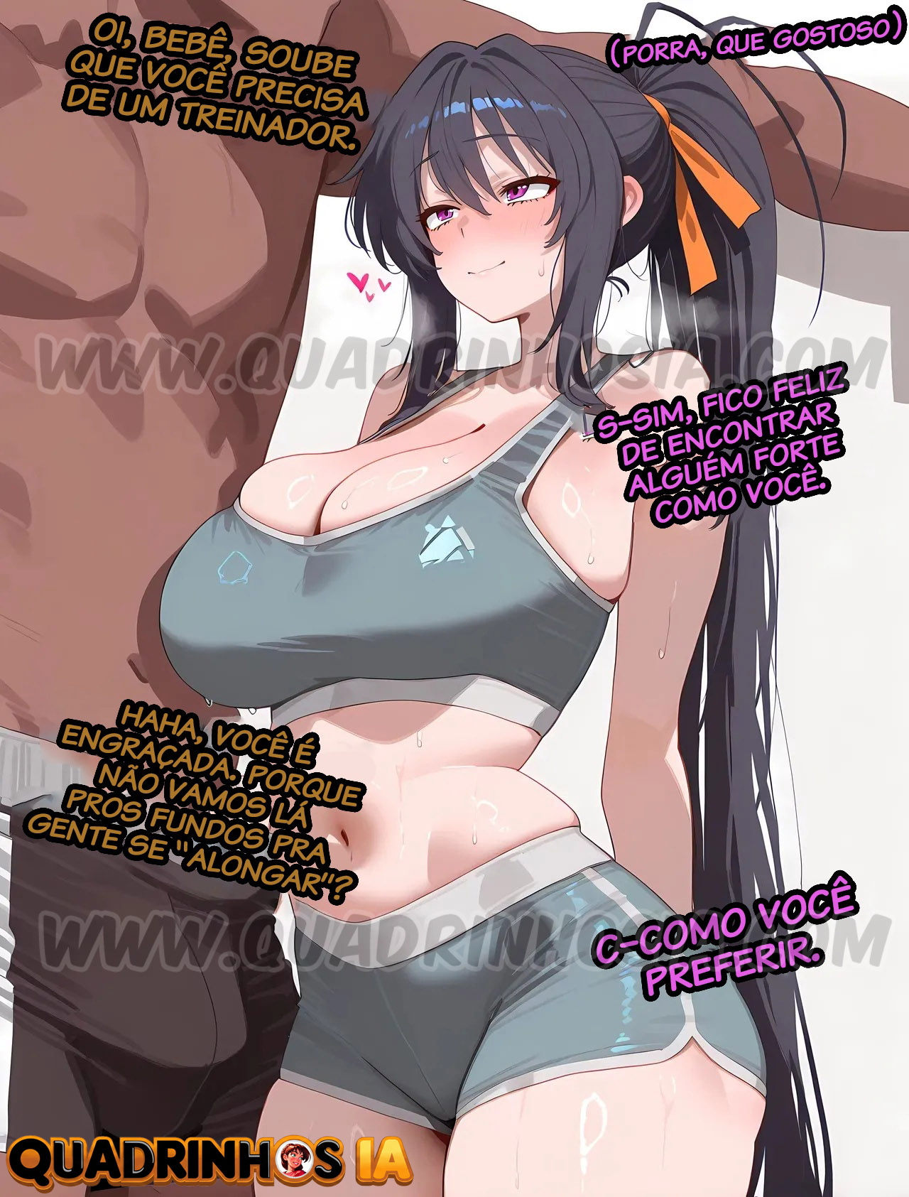 O Personal Dotado - Cartoon Pornô - Página 4