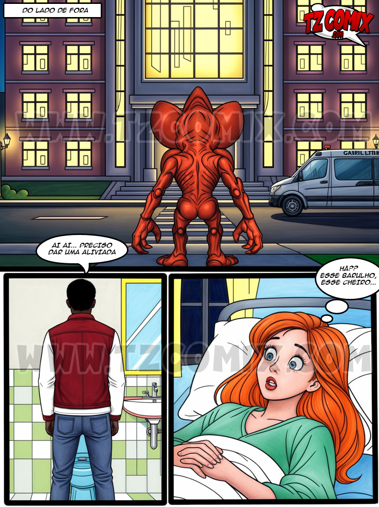 STRANGER BITCHS 02 – Acordada e Arrombada - Cartoon Pornô - Página 4